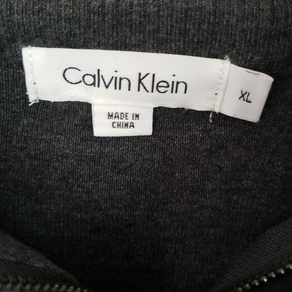 Calvin Klein hall zip sweater - Picture 3 of 3